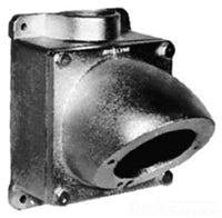 Appleton AJA620 Mounting Box/Angle Adaptor, 200A, Powertite Series, 2