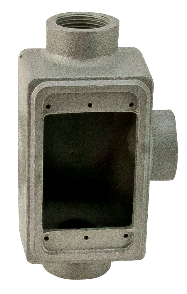 Appleton APPFDCT1100 FD Device Box, 1-Gang, Feed-Thru, Type: FDCT, 1