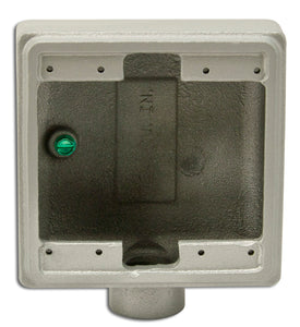Appleton APPFS250 FS Device Box, 2-Gang, Dead-End, Type FS, 1/2", Malleable Iron Appleton APPFS250