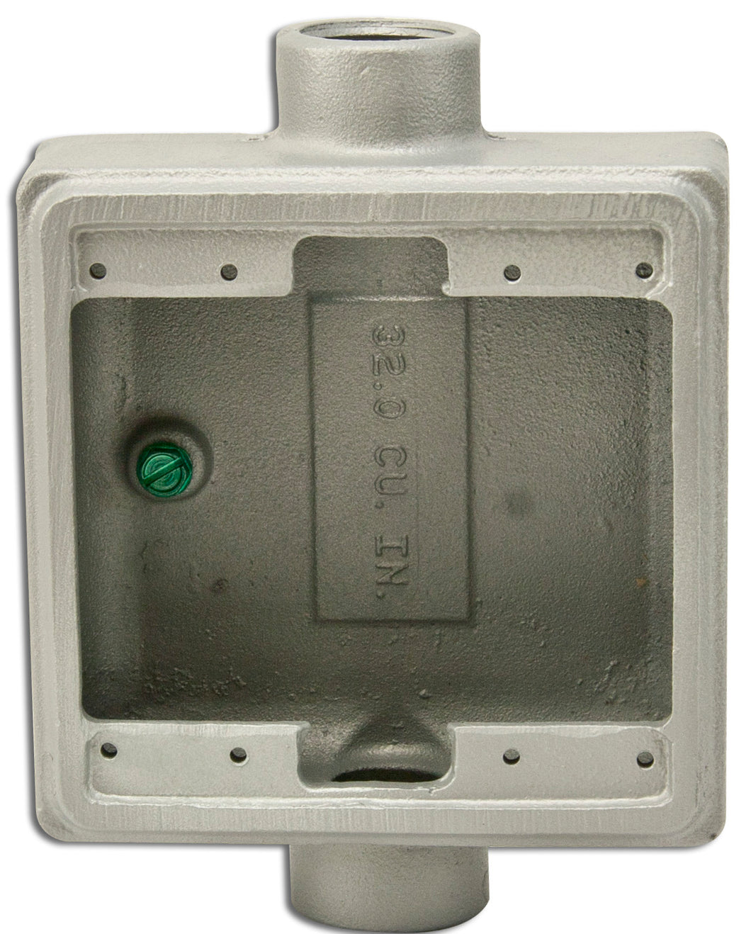 Appleton APPFSC275 FS Device Box, 2-Gang, Feed-Thru, Type FSC, 3/4