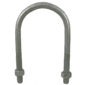 Appleton APPUBC200 U-Bolt with Hex Nut, 2", Heavy Duty, Mechanically Galvanized Appleton APPUBC200