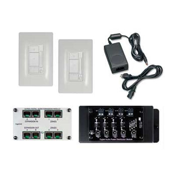 ON-Q AU7052-WH Digital Audio 2 Room Expansion Kit, White  ON-Q AU7052-WH