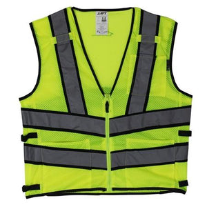 Lift Safety AV2-10L1L Safety Vest, Viz-Pro 2 - Size: X-Large, Yellow Lift Safety AV2-10L1L