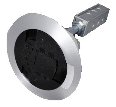 Wiremold AV3ATCAL A/V FL POKE-THRU ASSY/20A/AL/TC Wiremold AV3ATCAL