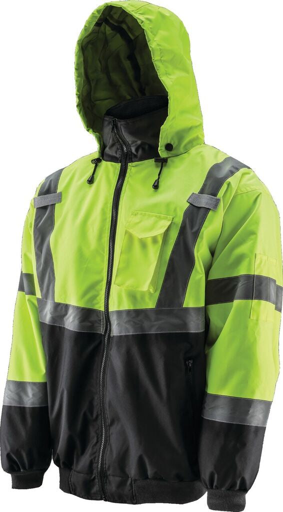 Lift Safety AVB-17HVKM Visibility Bomber Jacket Lift Safety AVB-17HVKM