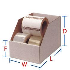 BIN-Box B-14 Self-Locking Bin Box - Dimensions: 24