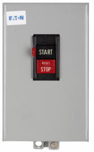 Eaton B100S0CA Manual Motor Sarter, B100 Series, NEMA 1, Pushbutton Operator Eaton B100S0CA