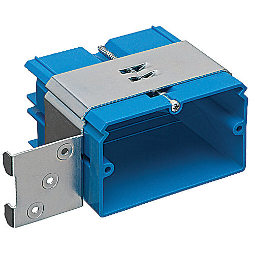 Carlon B121ADJH Switch/Outlet Box, 1-Gang, New Work, Depth: 3.32