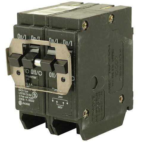 Eaton BQ220215 20/15A, 120/240V, 10 kAIC, CTL Quad CB Eaton BQ220215