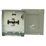 Eaton BR48L125FDP Load Center, Main Lug, 125A, 120/240V, 1PH, 4/8, with Door, NEMA 1 Eaton BR48L125FDP