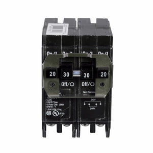 Eaton BRD220250 Breaker, 20/50A, 2P, 120/240V, 10 kAIC, Quad, BR Series Eaton BRD220250