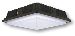 Cree Lighting C-CP-B-SQ-4L-40K-DB LED Square Canopy Light, 36W, 4000K Cree Lighting C-CP-B-SQ-4L-40K-DB