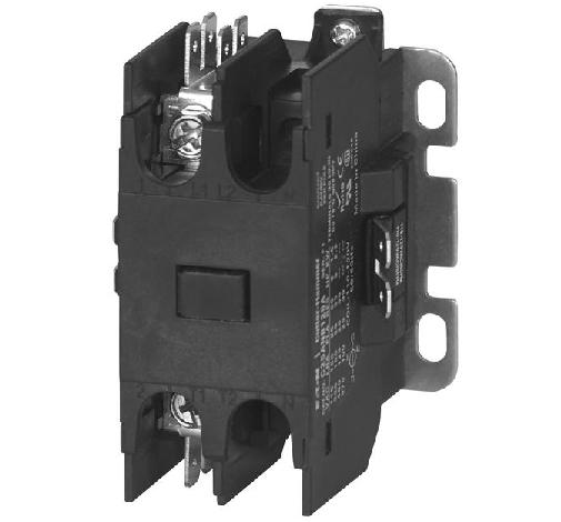 Eaton C25ANB125T 25A, 1P, Definite Purpose Contactor Eaton C25ANB125T