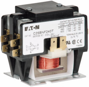 Eaton C25BNF240T 40A, 2P, Definite Purpose Contactor Eaton C25BNF240T
