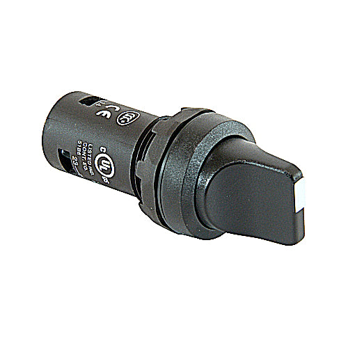 ABB C2SS2-10B-20 22mm Assembled Selector Switch, Knob Type, Compact ABB C2SS2-10B-20