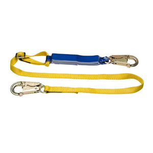 Werner Ladder C311102 6' DeCoil Lanyard, Single Leg - 2 Snaphooks Werner Ladder C311102