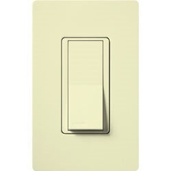 Lutron CA-3PS-AL Switch, Decora, Claro, Almond Lutron CA-3PS-AL