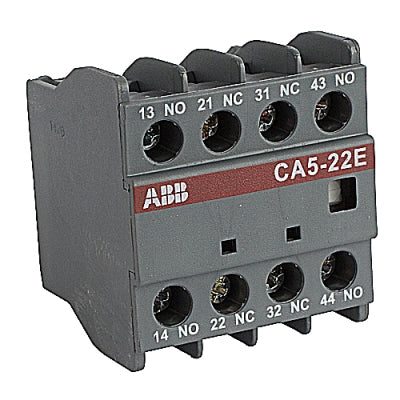ABB CA5-22E ABB CA5-22E A AUX BLK 2NO-2NC ABB CA5-22E