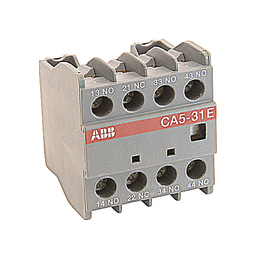 ABB CA5-31E Auxiliary Contact Block, 3no/1nc ABB CA5-31E