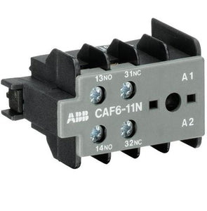 ABB CAF6-11M Auxiliary Contact Block, 1 N.O. / 1 N.C. ABB CAF6-11M