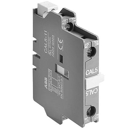 ABB CAL5-11 Contactor, Auxilary Contact, 1 NO/NC, A-Line, 600VAC, Side Mount ABB CAL5-11