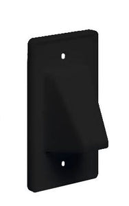 Arlington CE1BL Scoop Plate, 1 Piece, Black Arlington CE1BL