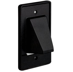 Arlington CER1BL 1-Gang, Cable Entrace Hood, Reversible, Black Arlington CER1BL