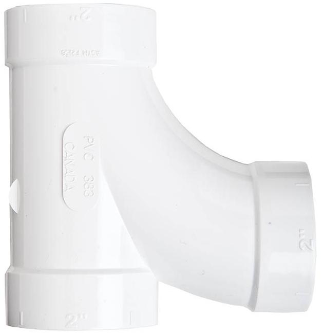 Nutone CF383 Tee Fitting, 90°, 2