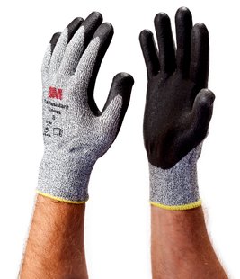 3M CGXL-CR Comfort Grip Gloves, Cut Resistant, Extra Large, Gray 3M CGXL-CR