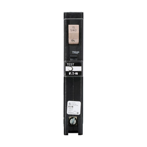 Eaton CHFGFT115PN Breaker, 15A, 1P, 120V, 10 kAIC, Type CH, GFCI, Plug-on Neutral Eaton CHFGFT115PN