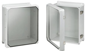 nVent Hoffman CHJ1008HWPL1LG Hoffman, Type 4X, Fiberglass, Flat, Clear Cover nVent Hoffman CHJ1008HWPL1LG