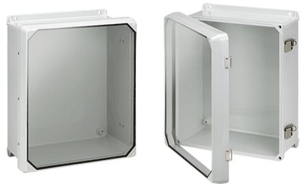 nVent Hoffman CHJ1008HWPL1LG Hoffman, Type 4X, Fiberglass, Flat, Clear Cover nVent Hoffman CHJ1008HWPL1LG