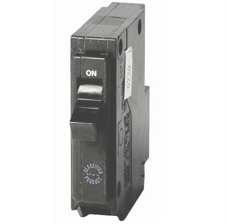 Eaton CHQ120 Breaker, 20A, 1P, 120/240V, 10 kAIC, Classified Eaton CHQ120
