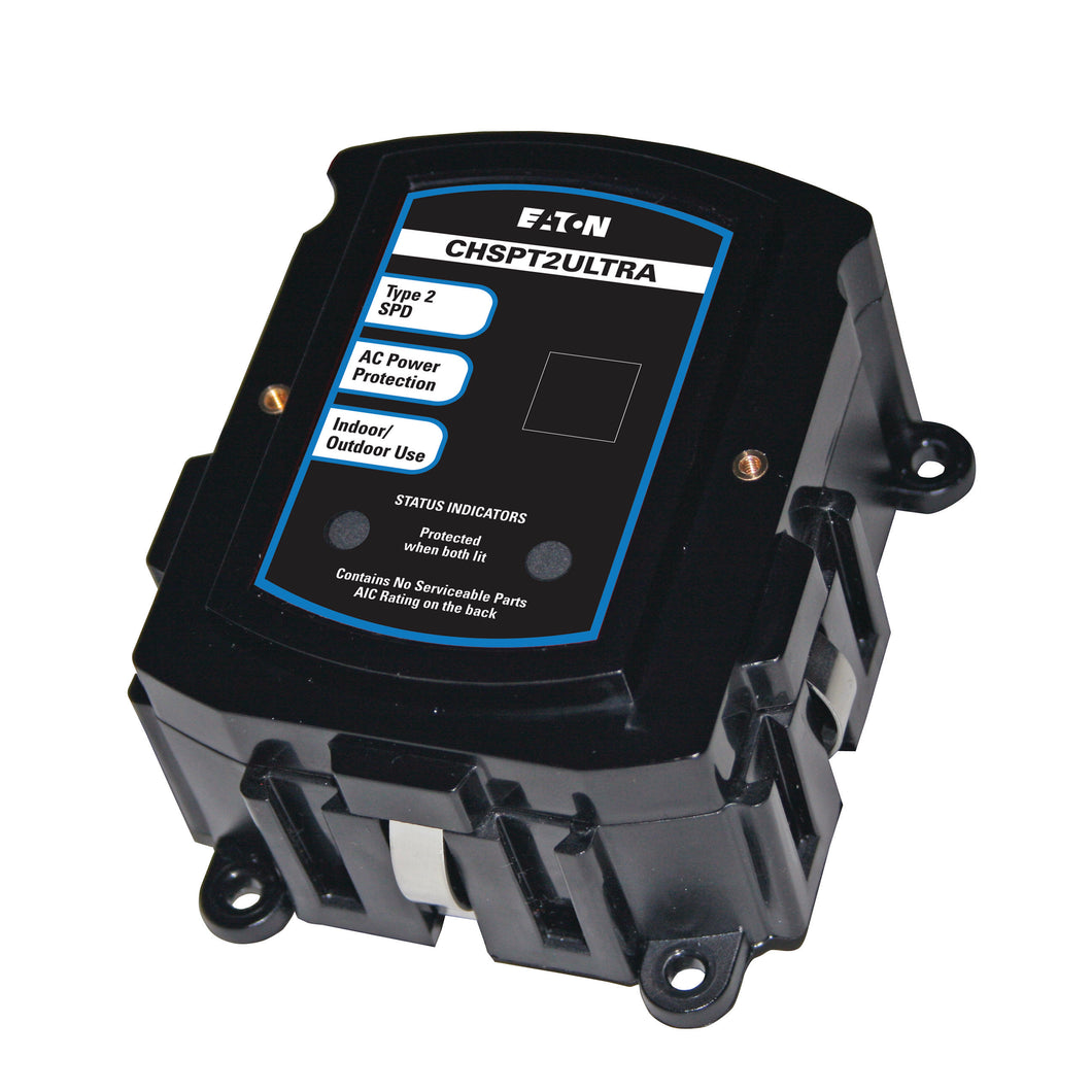Eaton CHSPT2ULTRA Surge Protection Device, Whole House, 120/240V, 2P, Panel Mount Eaton CHSPT2ULTRA