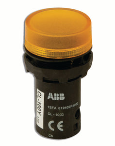 ABB CL-100Y 22mm Indicator Light, Yellow ABB CL-100Y