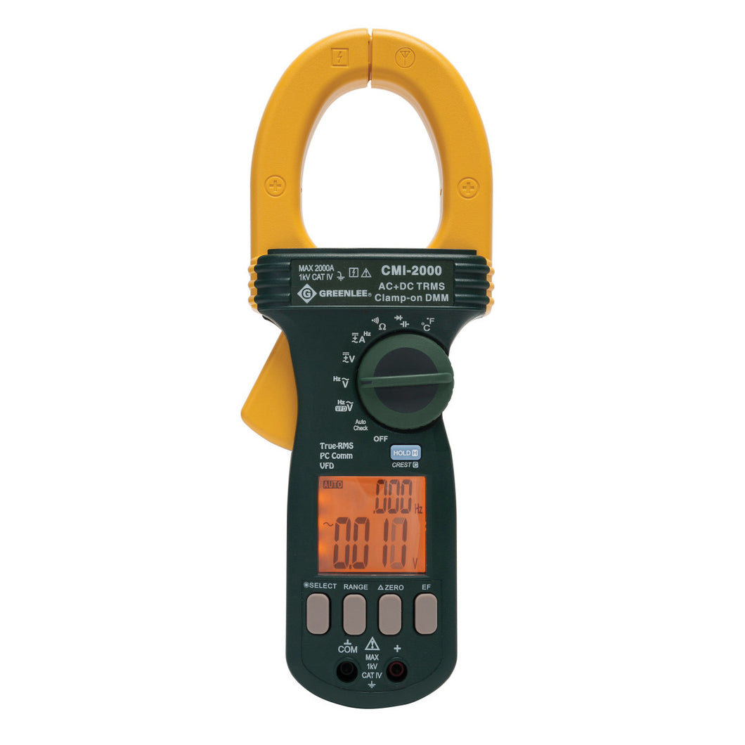 Greenlee CMI-2000 GRN CMI-2000 CLAMPMETER, AC/DC (CMI Greenlee CMI-2000