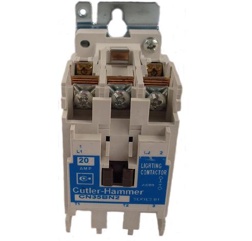 Eaton CN35DN2AB Nema Electrically Held Lighting Contactor- Open Type Eaton CN35DN2AB