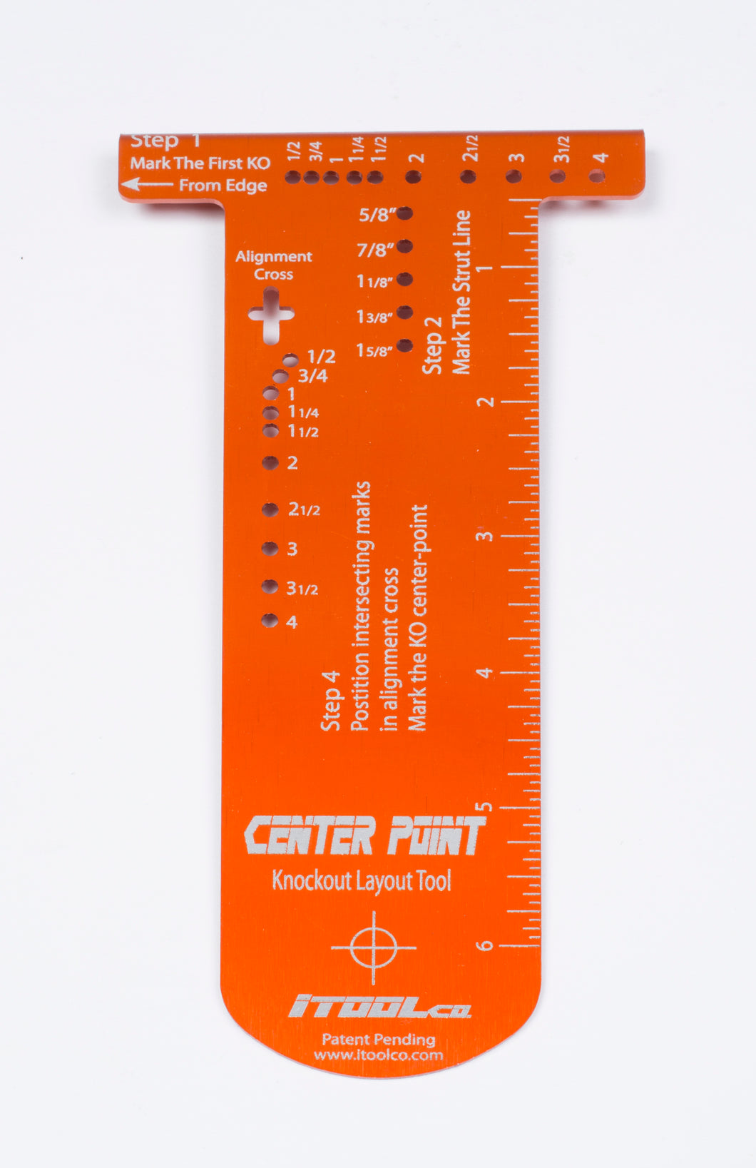IToolco CP02 Center Point™ knockout layout tool Gear Punch™ Accessory IToolco CP02