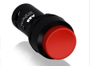 ABB CP310R-11 22mm Assembled Pushbutton, Extended, Red, Compact ABB CP310R-11