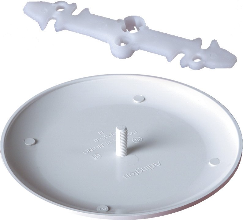 Arlington CP3540 Round Box Cover, For 3-1/2 to 4