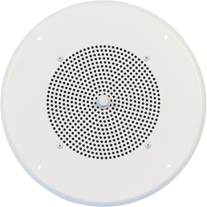 Bogen CS1EZ Ceiling Speaker, 1 Watt, 70VAC, 8" Diameter, Light Almond Bogen CS1EZ