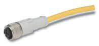 Eaton CSAS4F4CY2202 4-Pin, Micro Cordset Eaton CSAS4F4CY2202