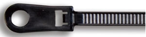 3M CT8BK50S-C Cable Tie, Screw Mount, UV Rated Nylon, Black, 8" Long, 100/PK 3M CT8BK50S-C