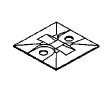 3M CTB1X1BGA-C 2-Way Cable Tie Mounting Base, Adhesive, 1" x 1", Beige 3M CTB1X1BGA-C