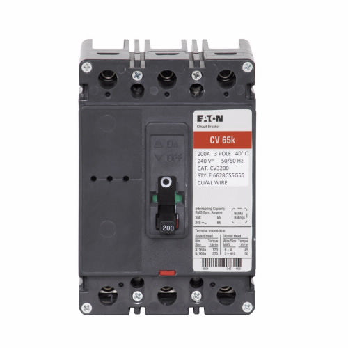 Eaton CVS3200X Breaker, 200A, 3P, Tenant Main, 42kAIC, Type CV Eaton CVS3200X