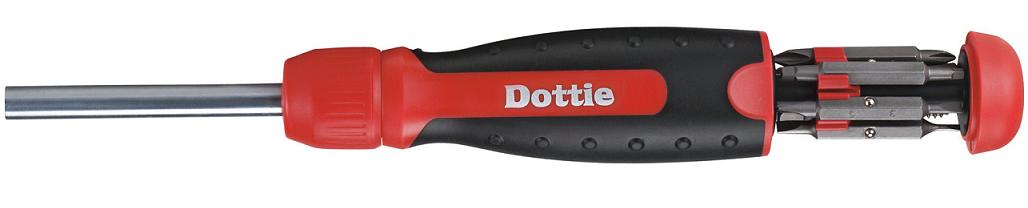 Dottie D131R 13-in-1 Ratcheting Screwdriver Dottie D131R