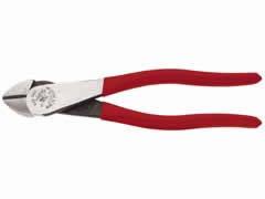 Klein D248-8 Diagonal Cutting Pliers, Angled Head, 8-1/16