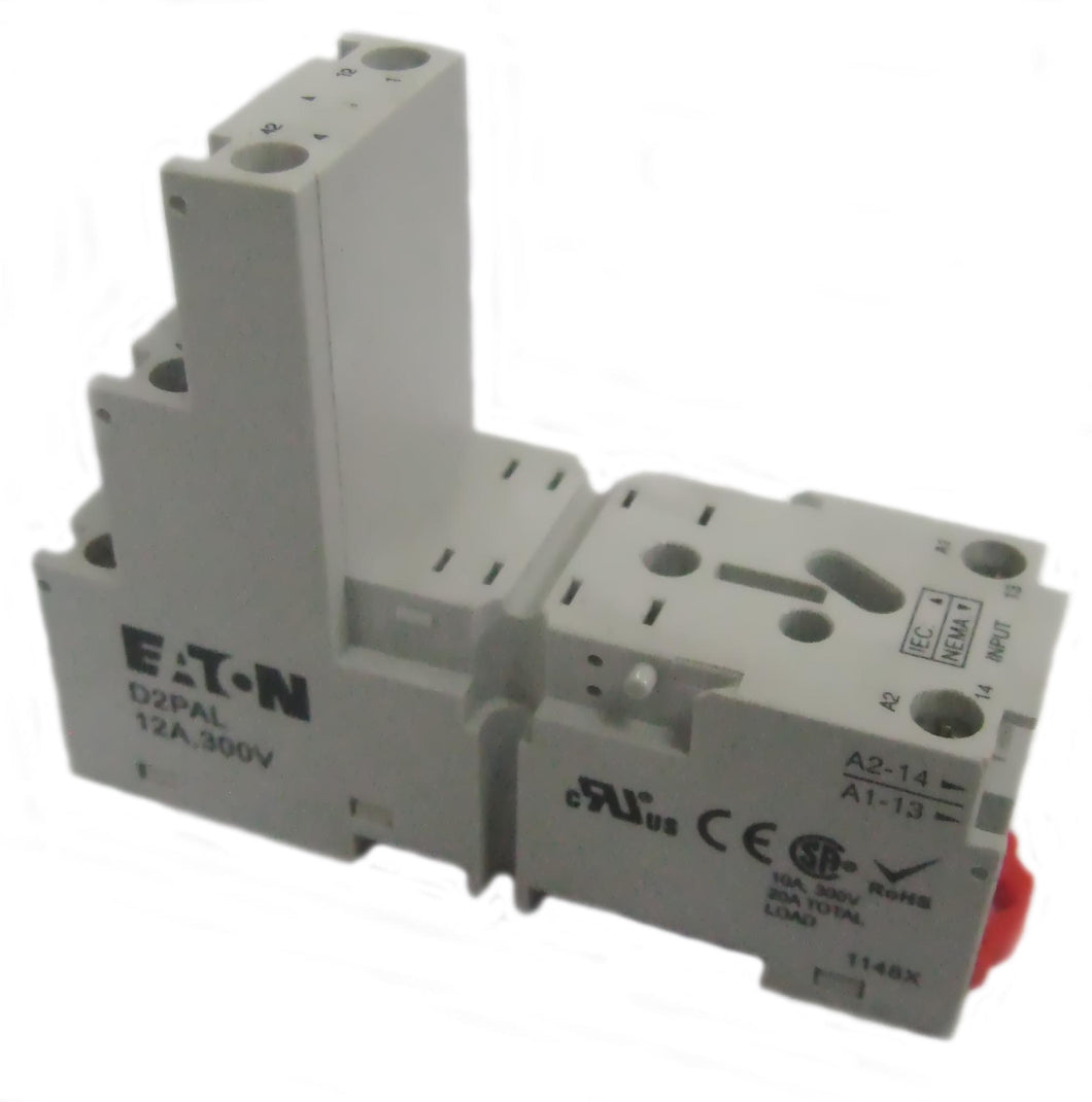 Eaton D2PAL Socket, 8 Blade, Elevator Terminals Eaton D2PAL