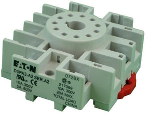 Eaton D3PA3 Socket, Octal, 11 Pin, Screw & Clamp Terminals Eaton D3PA3