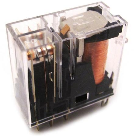 Eaton D4PR21T1 General Purpose Relay, 8 Blade, DPDT, 24V DC Eaton D4PR21T1